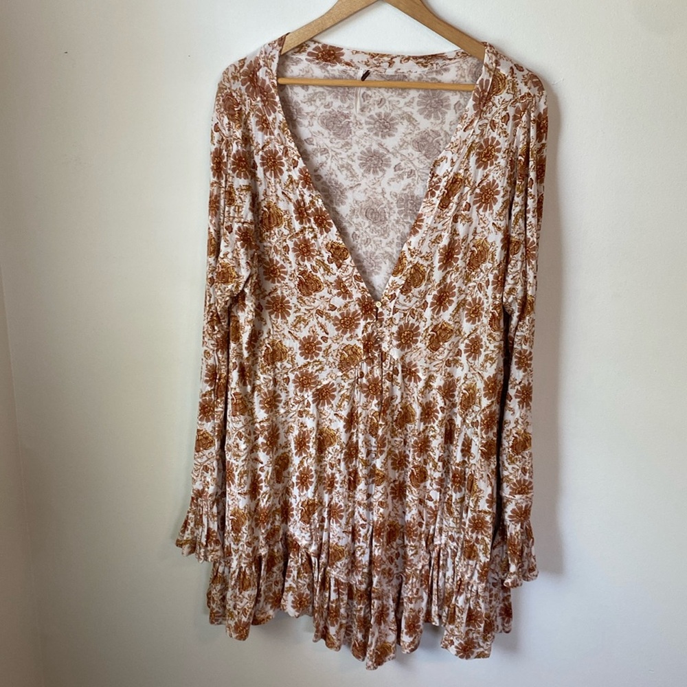 Free People Long Sleeved Dress